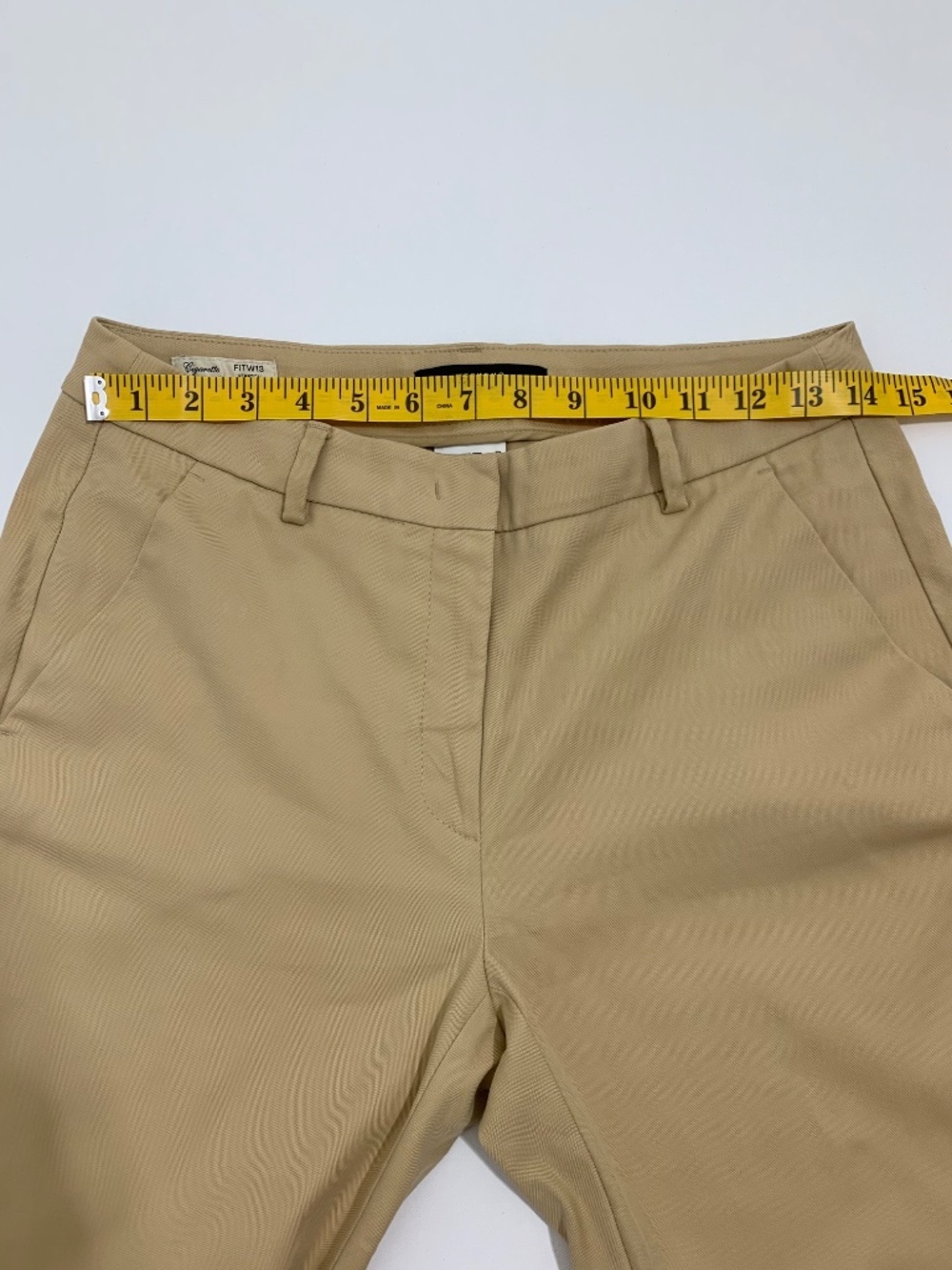 MaxMara Weekend Women's Cigarette Trousers Stretch US Size 8 - Picture 7 of 15